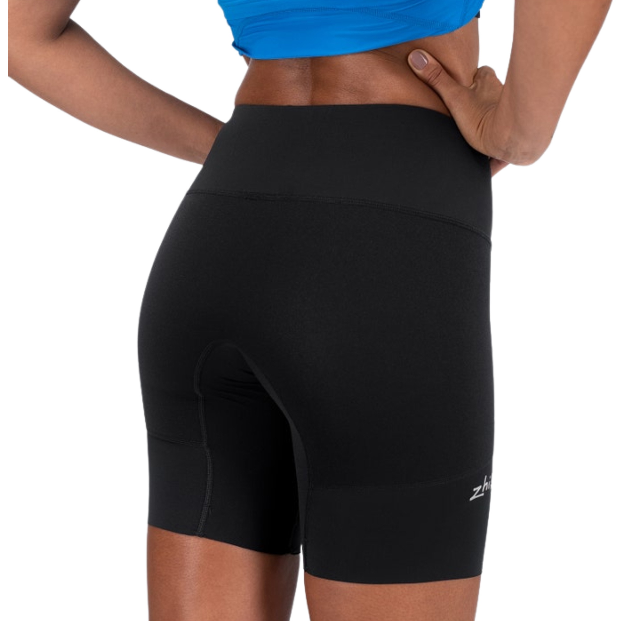 2026 Zhik Frauen Performance Gepolsterte Paddel-Shorts SRT-0066- BLACK - Black